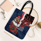 Sydney Roosters ANZAC Personalised Tote Bag Lest We Forget Poppy Camo