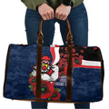 Sydney Roosters ANZAC Personalised Travel Bag Lest We Forget Poppy Camo