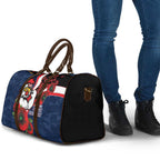 Sydney Roosters ANZAC Personalised Travel Bag Lest We Forget Poppy Camo