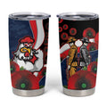 Sydney Roosters ANZAC Personalised Tumbler Cup Lest We Forget Poppy Camo