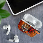Wests Tigers ANZAC Personalised AirPods Case Lest We Forget Poppy Camo