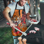 Wests Tigers ANZAC Personalised Apron Lest We Forget Poppy Camo