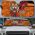 Wests Tigers ANZAC Personalised Auto Sun Shade Lest We Forget Poppy Camo