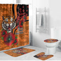 Wests Tigers ANZAC Personalised Bathroom Set Lest We Forget Poppy Camo