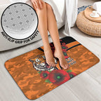 Wests Tigers ANZAC Personalised Bathroom Set Lest We Forget Poppy Camo