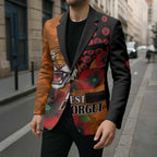 Wests Tigers ANZAC Personalised Blazer Lest We Forget Poppy Camo