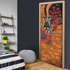 Wests Tigers ANZAC Personalised Door Cover Lest We Forget Poppy Camo