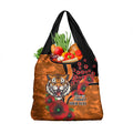 Wests Tigers ANZAC Personalised Grocery Bag Lest We Forget Poppy Camo