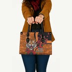 Wests Tigers ANZAC Personalised Leather Bag Lest We Forget Poppy Camo