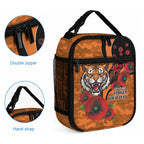 Wests Tigers ANZAC Personalised Lunch Bag Lest We Forget Poppy Camo
