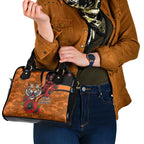 Wests Tigers ANZAC Personalised Shoulder Handbag Lest We Forget Poppy Camo
