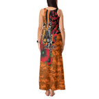 Wests Tigers ANZAC Personalised Tank Maxi Dress Lest We Forget Poppy Camo