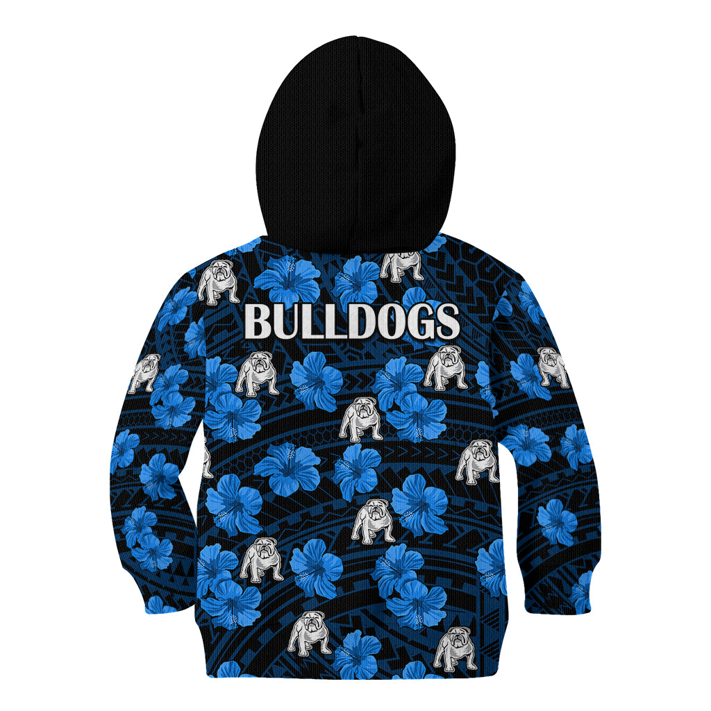 bulldogs-rugby-kid-hoodie-polynesian-style-with-hibiscus