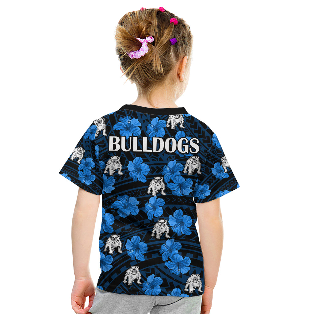 bulldogs-rugby-kid-t-shirt-polynesian-style-with-hibiscus