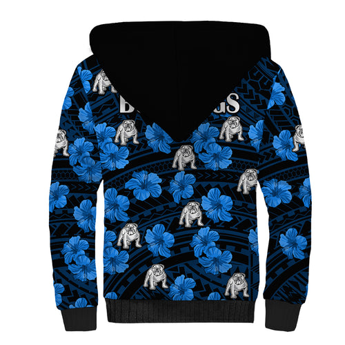 bulldogs-rugby-sherpa-hoodie-polynesian-style-with-hibiscus