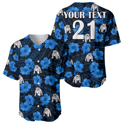 custom-text-and-number-bulldogs-rugby-baseball-jersey-polynesian-style-with-hibiscus