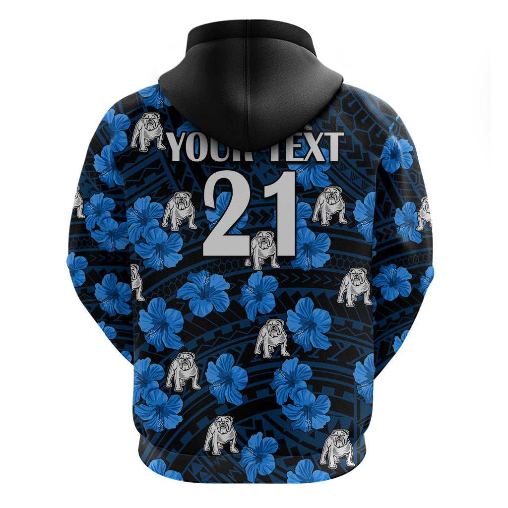custom-text-and-number-bulldogs-rugby-hoodie-polynesian-style-with-hibiscus