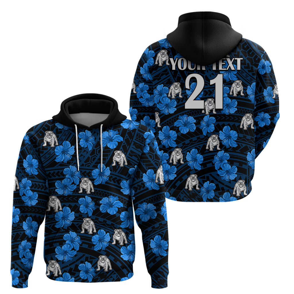 custom-text-and-number-bulldogs-rugby-hoodie-polynesian-style-with-hibiscus