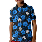 custom-text-and-number-bulldogs-rugby-kid-polo-shirt-polynesian-style-with-hibiscus