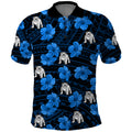 custom-text-and-number-bulldogs-rugby-polo-shirt-polynesian-style-with-hibiscus