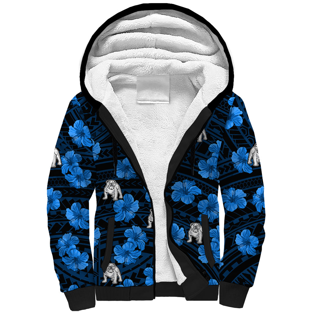 custom-text-and-number-bulldogs-rugby-sherpa-hoodie-polynesian-style-with-hibiscus