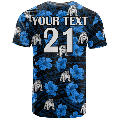 custom-text-and-number-bulldogs-rugby-t-shirt-polynesian-style-with-hibiscus
