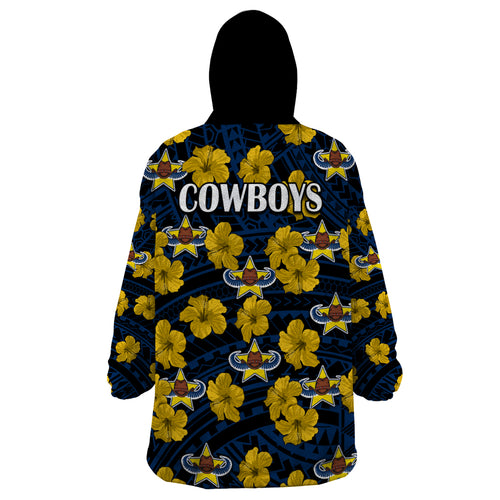 cowboys-rugby-wearable-blanket-hoodie-polynesian-style-with-hibiscus