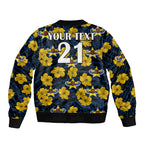 custom-text-and-number-cowboys-rugby-bomber-jacket-polynesian-style-with-hibiscus