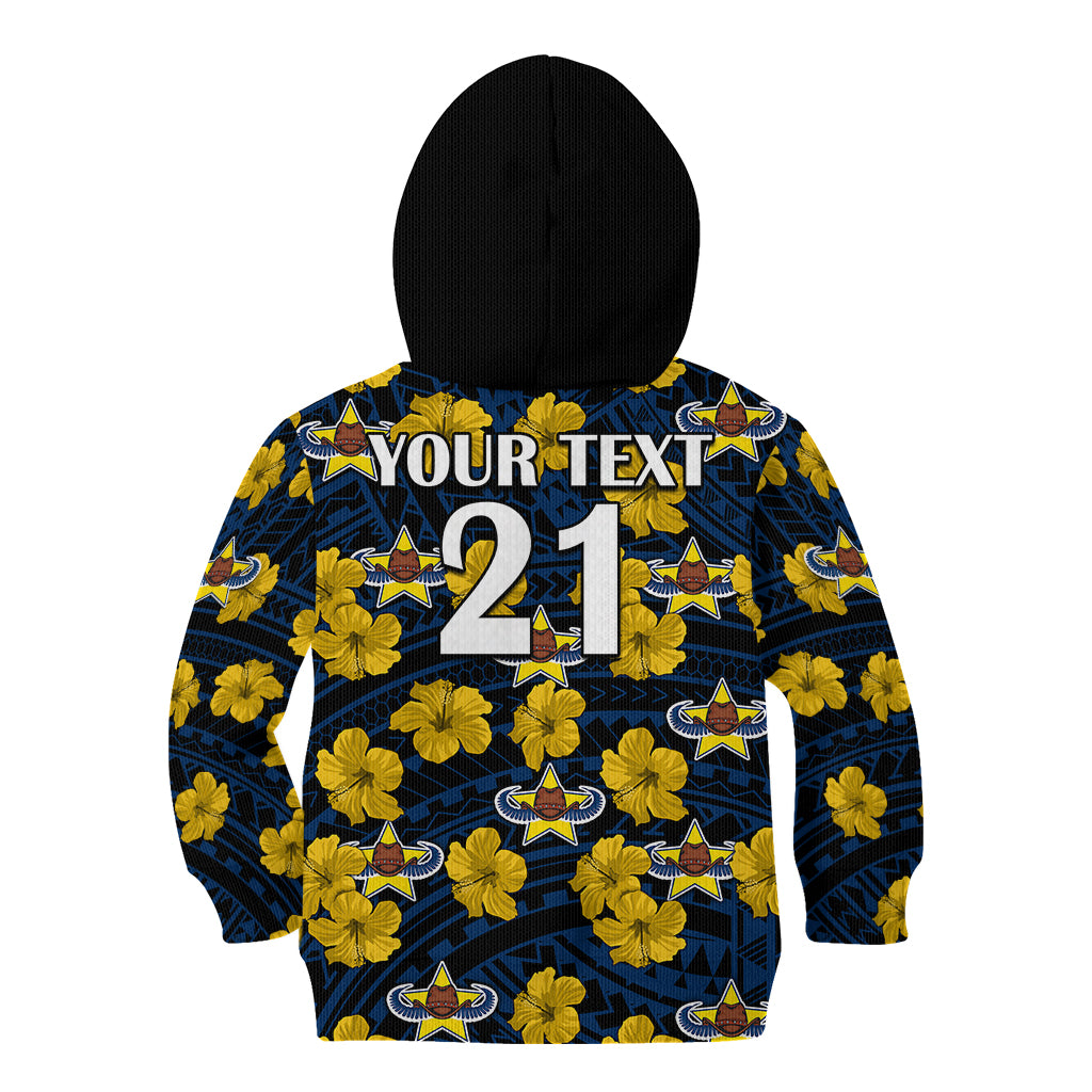 custom-text-and-number-cowboys-rugby-kid-hoodie-polynesian-style-with-hibiscus