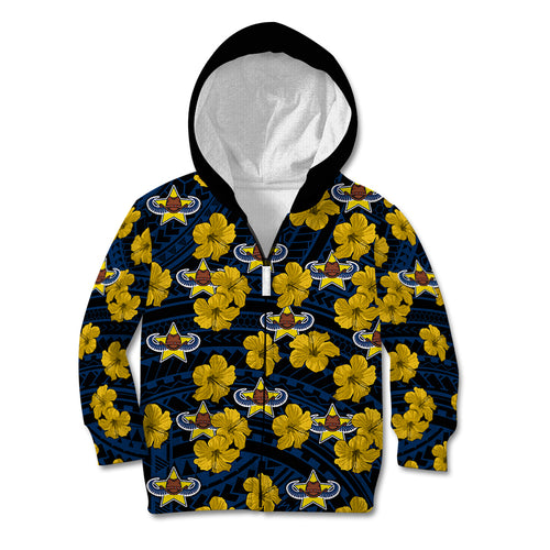 custom-text-and-number-cowboys-rugby-kid-hoodie-polynesian-style-with-hibiscus