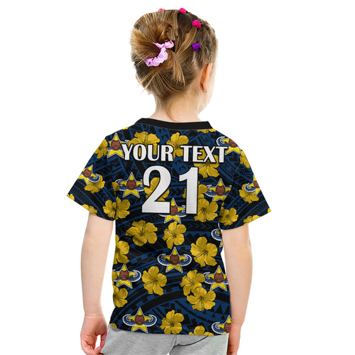 custom-text-and-number-cowboys-rugby-kid-t-shirt-polynesian-style-with-hibiscus