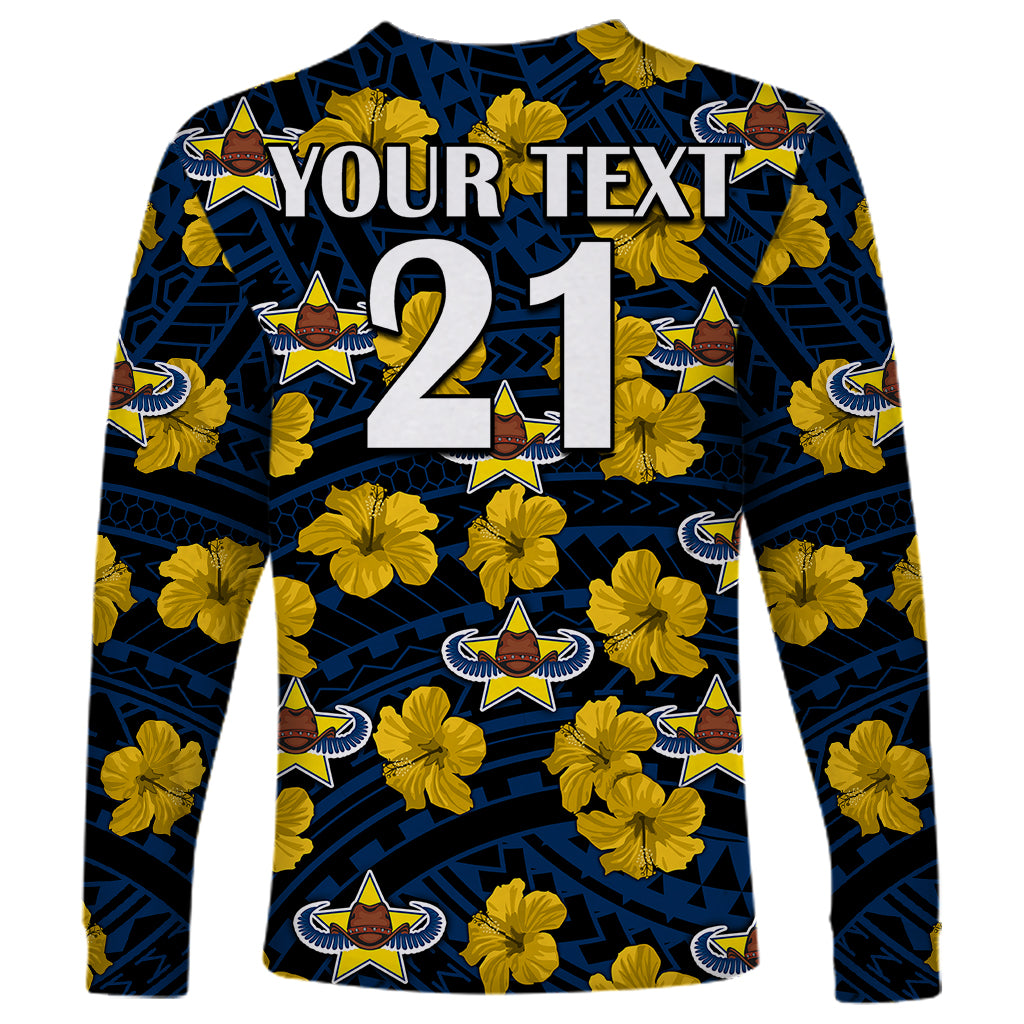 custom-text-and-number-cowboys-rugby-long-sleeve-shirt-polynesian-style-with-hibiscus