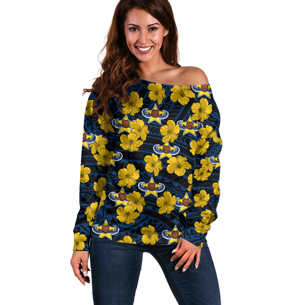 custom-text-and-number-cowboys-rugby-off-shoulder-sweater-polynesian-style-with-hibiscus
