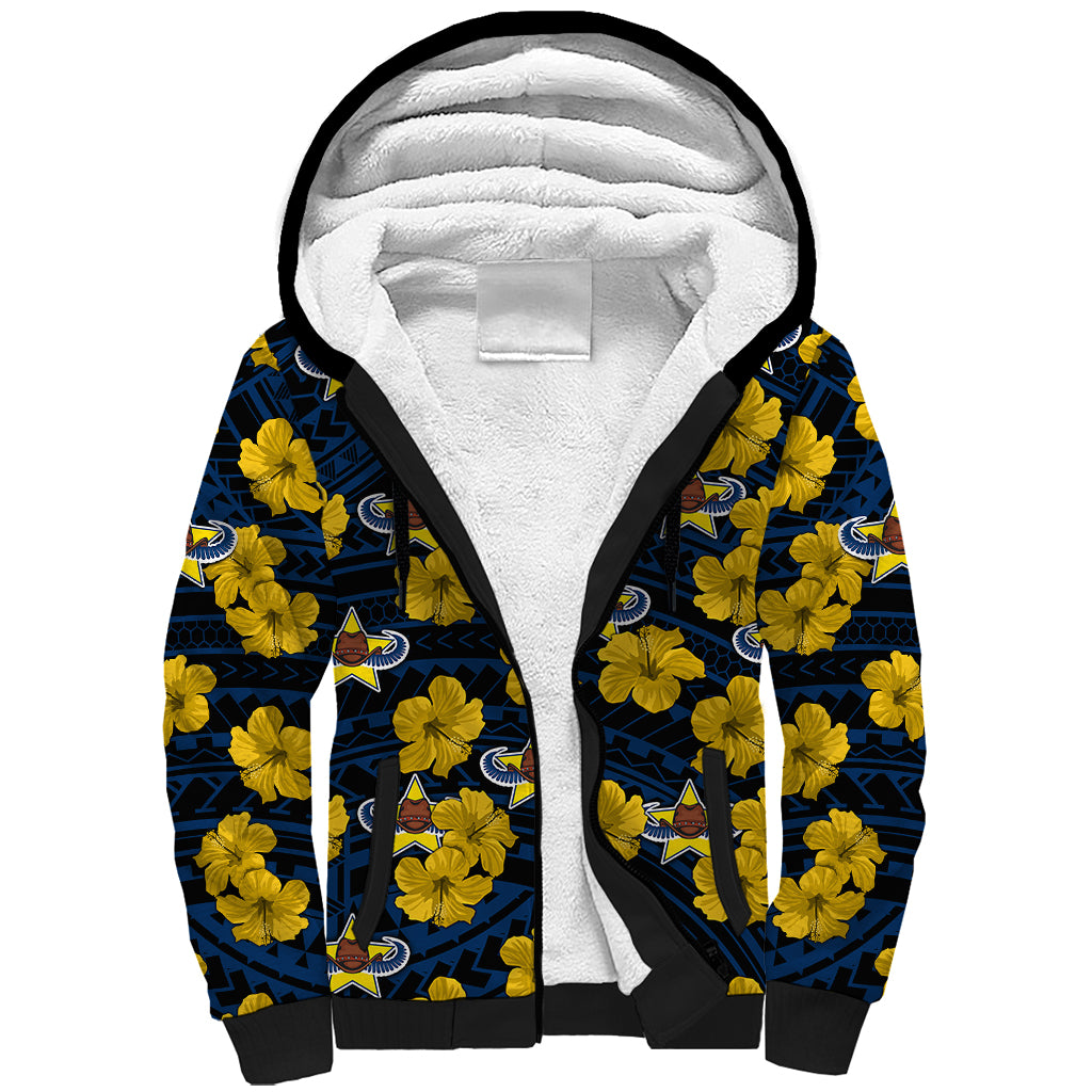 custom-text-and-number-cowboys-rugby-sherpa-hoodie-polynesian-style-with-hibiscus