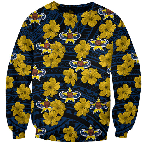 custom-text-and-number-cowboys-rugby-sweatshirt-polynesian-style-with-hibiscus