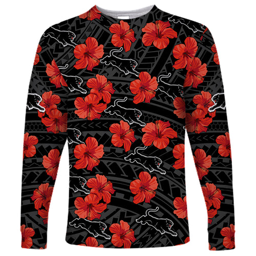 panthers-rugby-long-sleeve-shirt-polynesian-style-with-hibiscus