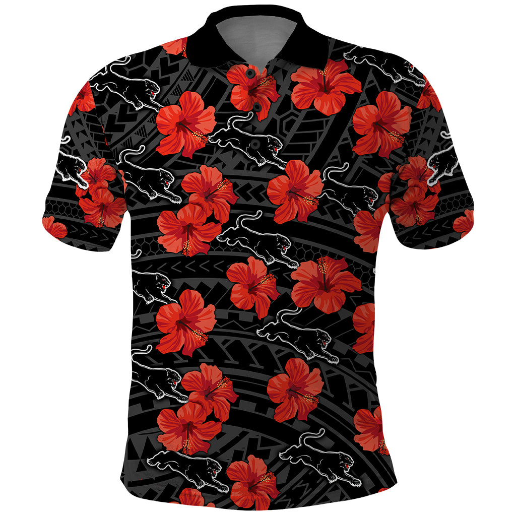 panthers-rugby-polo-shirt-polynesian-style-with-hibiscus