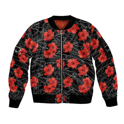 panthers-rugby-sleeve-zip-bomber-jacket-polynesian-style-with-hibiscus