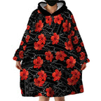 panthers-rugby-wearable-blanket-hoodie-polynesian-style-with-hibiscus