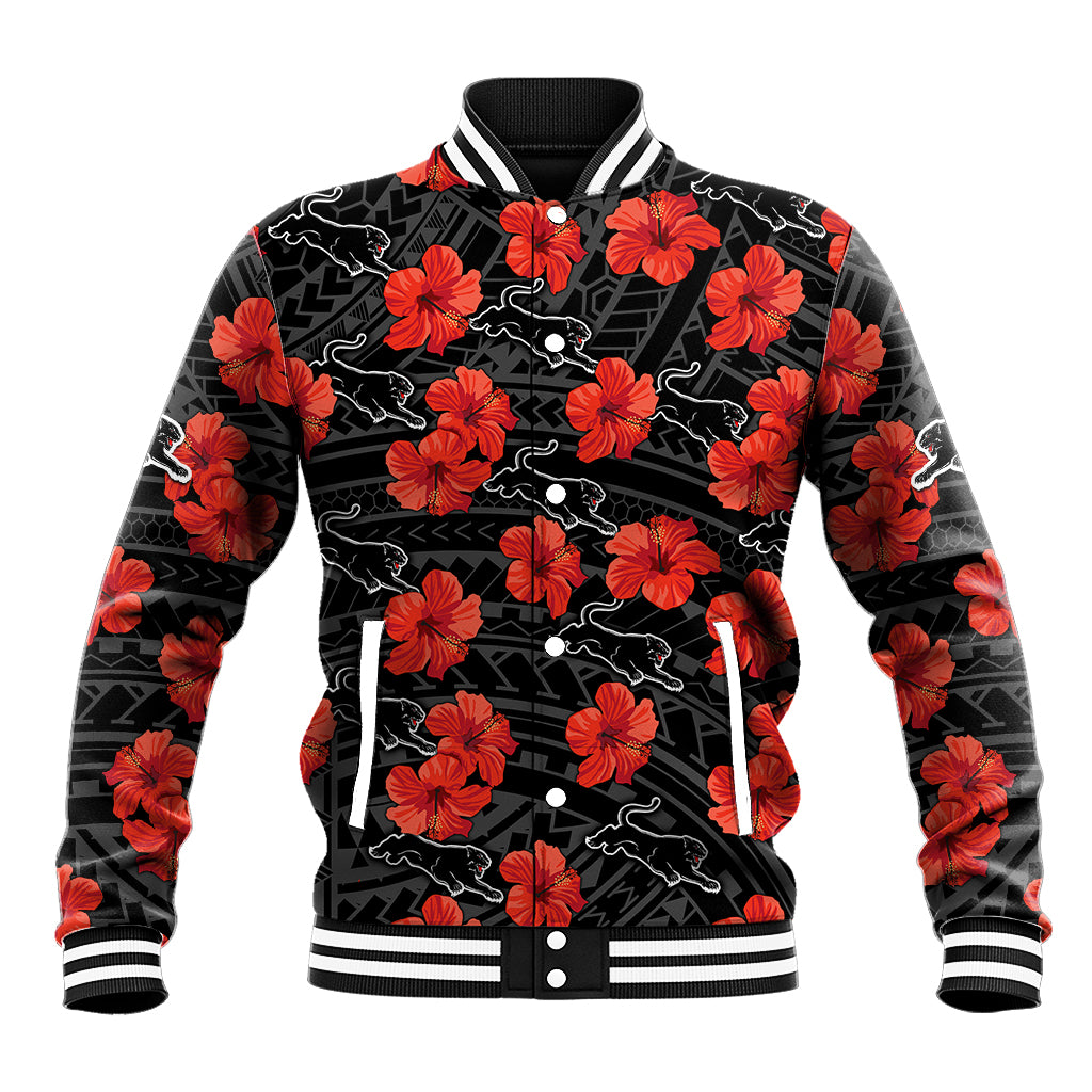 custom-text-and-number-panthers-rugby-baseball-jacket-polynesian-style-with-hibiscus