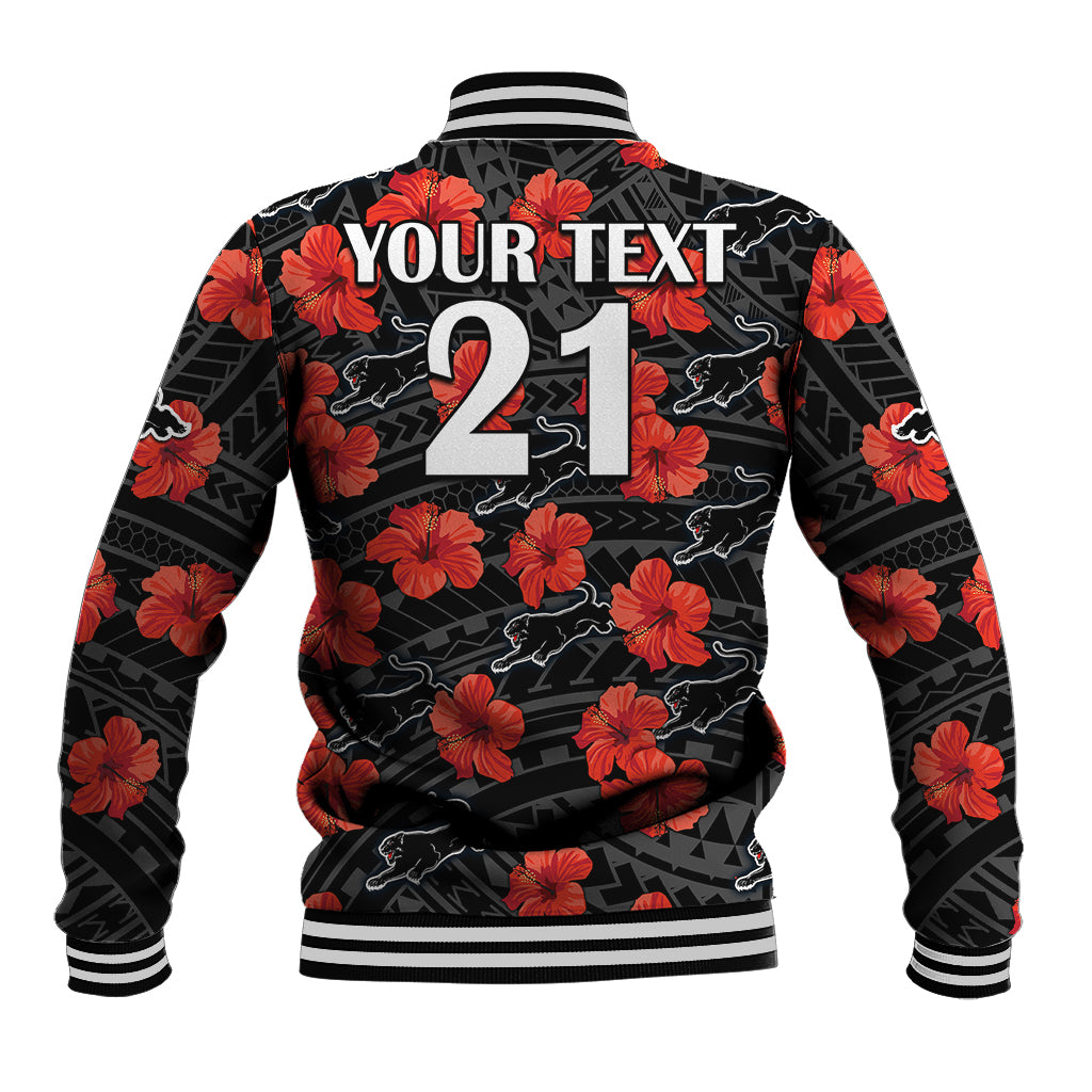 custom-text-and-number-panthers-rugby-baseball-jacket-polynesian-style-with-hibiscus