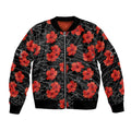 custom-text-and-number-panthers-rugby-bomber-jacket-polynesian-style-with-hibiscus