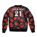 custom-text-and-number-panthers-rugby-bomber-jacket-polynesian-style-with-hibiscus