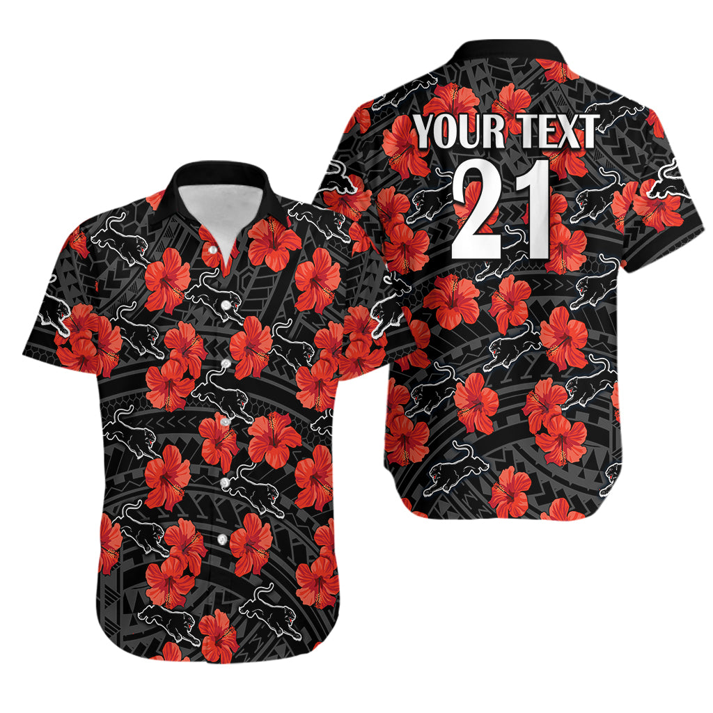 custom-text-and-number-panthers-rugby-hawaiian-shirt-polynesian-style-with-hibiscus
