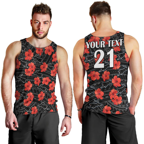 custom-text-and-number-panthers-rugby-men-tank-top-polynesian-style-with-hibiscus