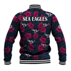 sea-eagles-rugby-baseball-jacket-polynesian-style-with-hibiscus