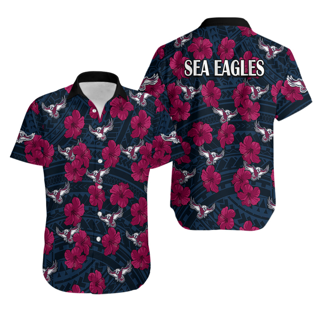 sea-eagles-rugby-hawaiian-shirt-polynesian-style-with-hibiscus