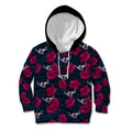 sea-eagles-rugby-kid-hoodie-polynesian-style-with-hibiscus