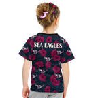 sea-eagles-rugby-kid-t-shirt-polynesian-style-with-hibiscus