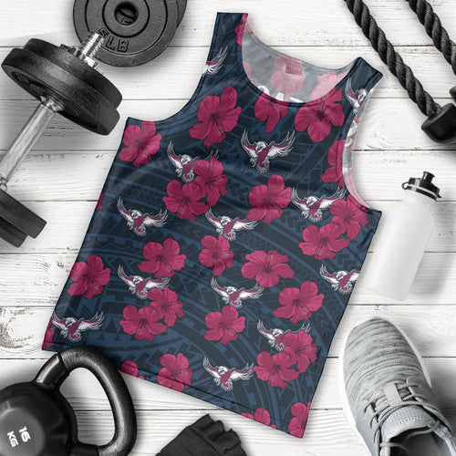 sea-eagles-rugby-men-tank-top-polynesian-style-with-hibiscus